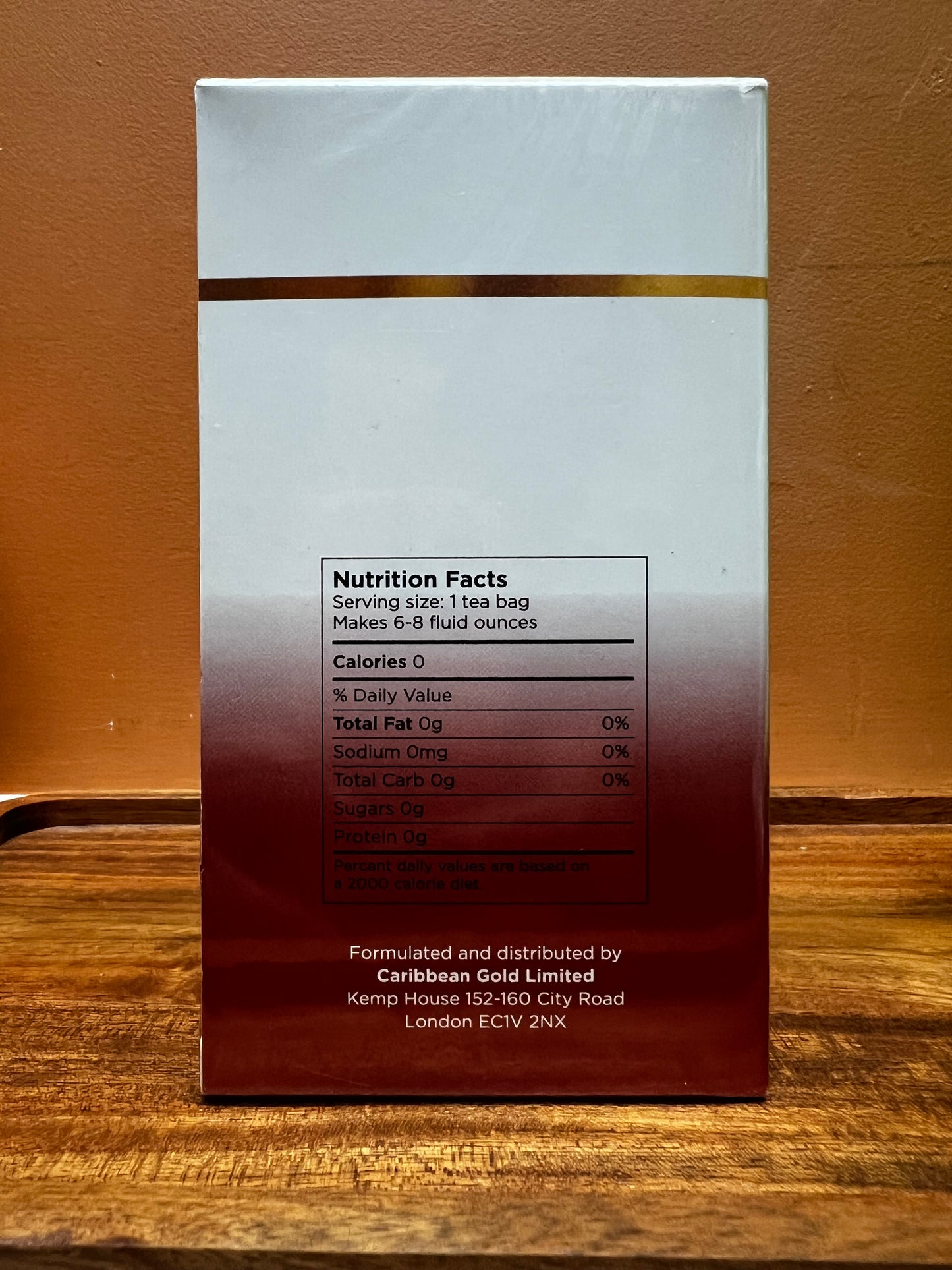 Caribbean Gold Cerassie Bitter Melon 18 Herbal Teabags