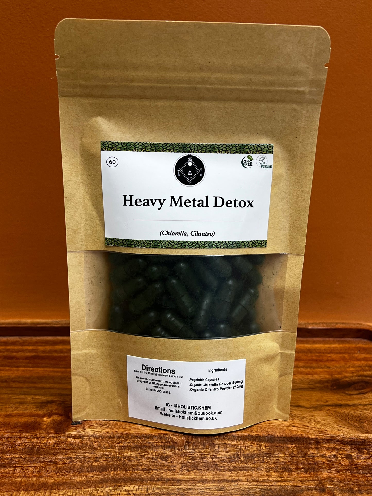 Holistic Khem Heavy Metal Detox 60 Herbal capsules