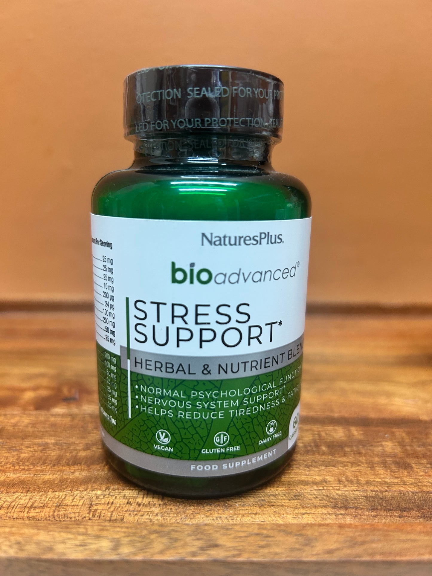 Natures Plus Bio Advanced Stress Support Capsules