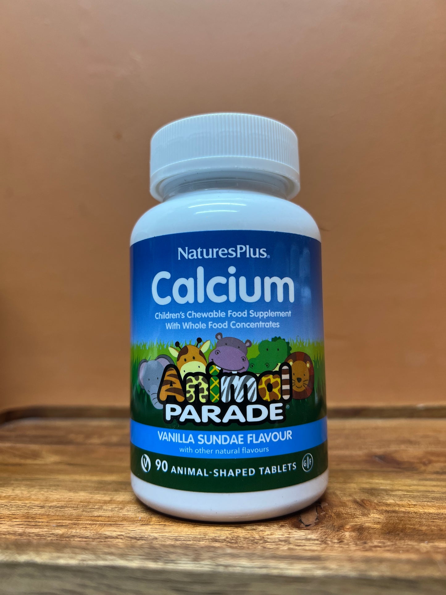NaturesPlus Animal Parade Calcium 90 Vegan chewable