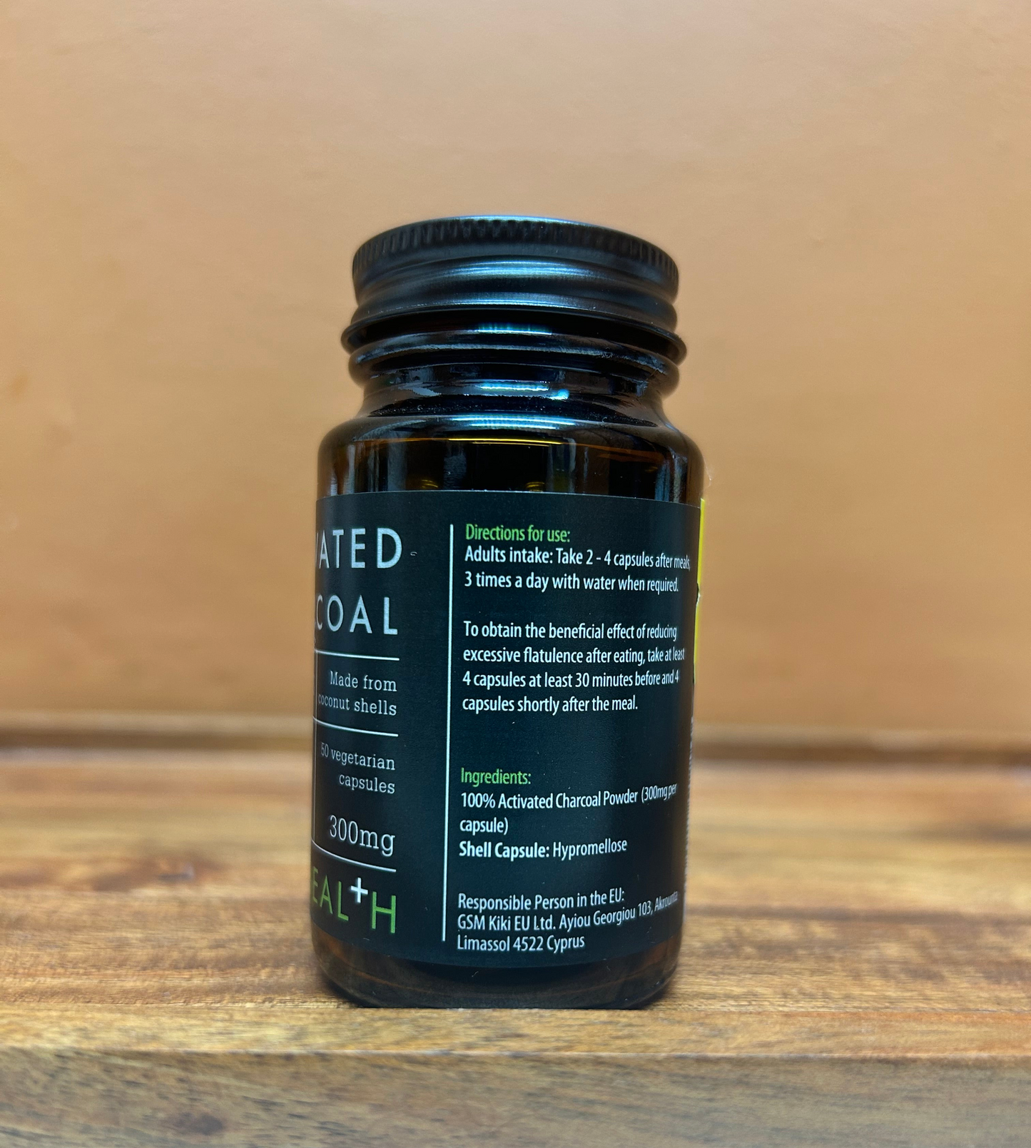 KiKi Health Activated Charcoal Capsules
