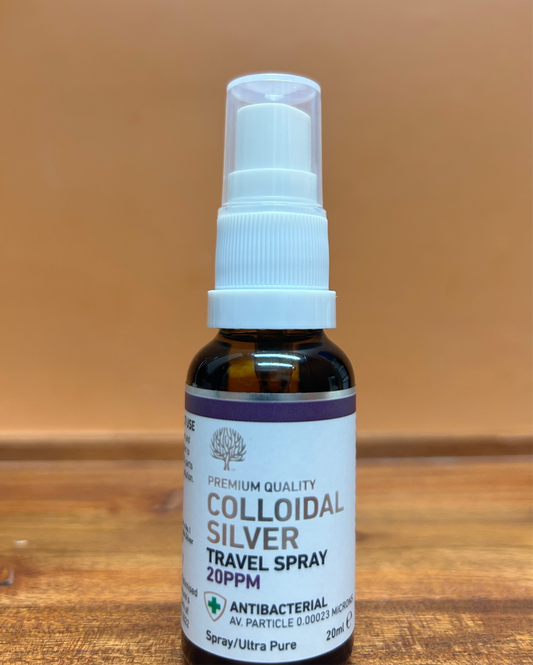 Nature's Greatest Secret 20PPM Colloidal Silver Spray Travel Size 20ml
