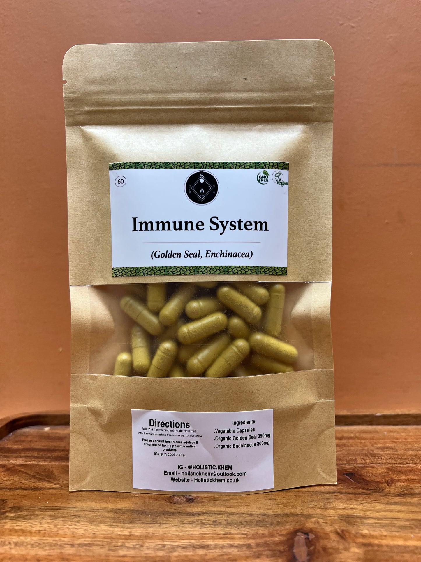 Holistic Khem Immune System Herbal Capsules