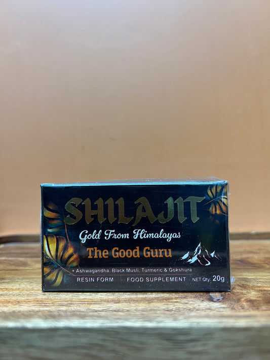 Good Guru Shilajit and Ashwagandha Resin 20g