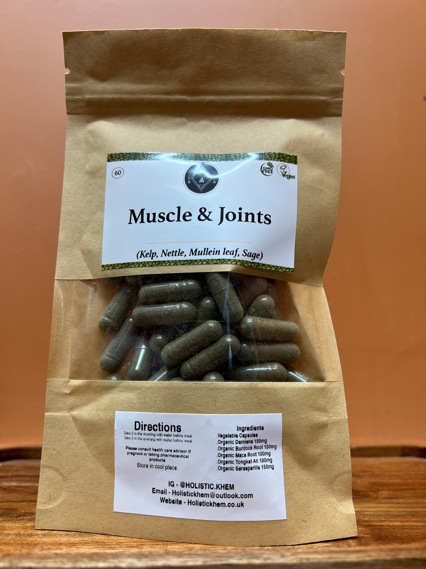 Holistic Khem Muscle & Joint Herbal Capsules