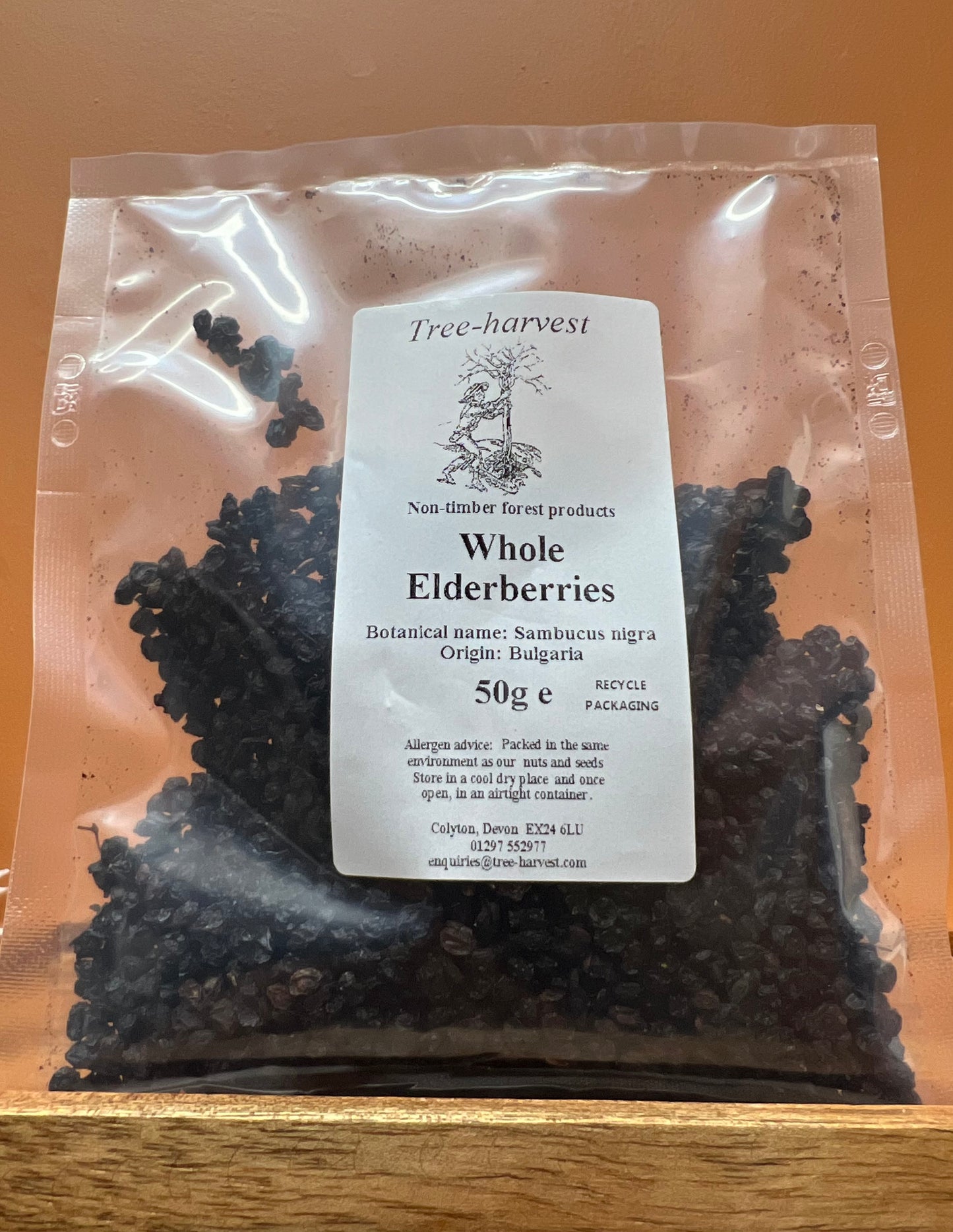 Whole Elderberries 50g