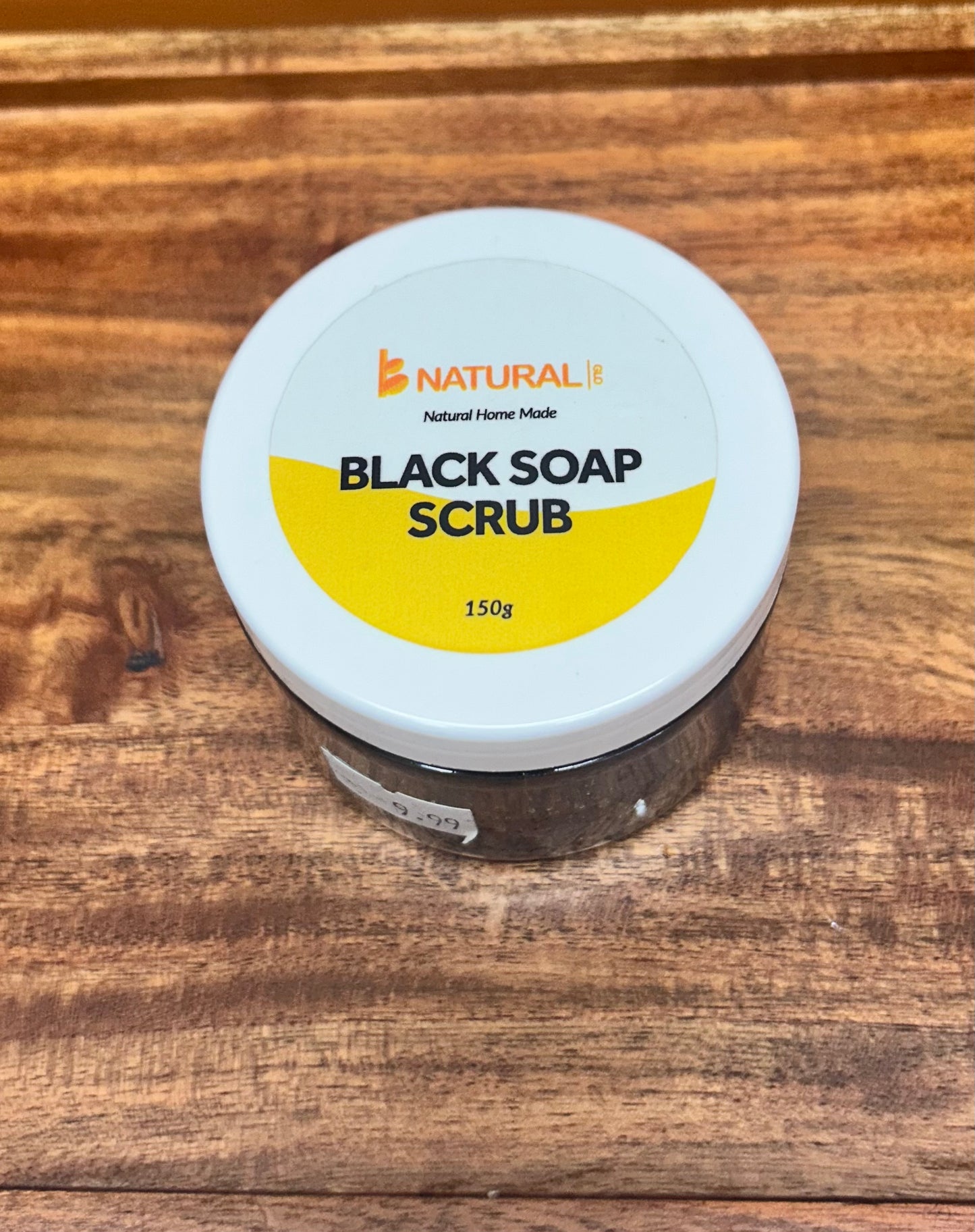 Natural Black Soap Scrub