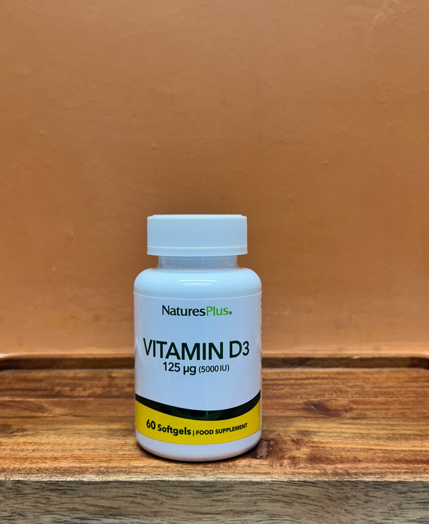 Nature's Plus Vitamin D3 125 UG/5000 IU Softgels