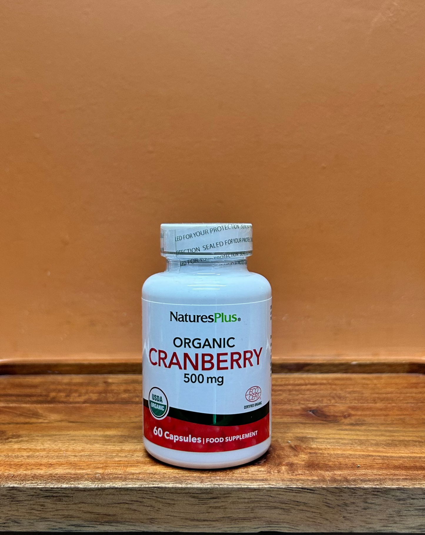 Natures Plus Organic Cranberry 500mg