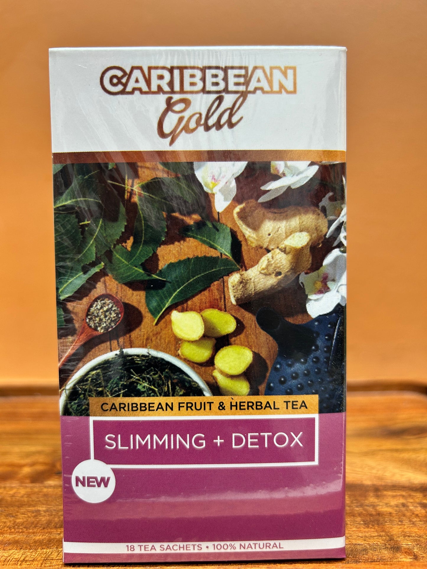 Caribbean Gold Slimming & Detox Tea