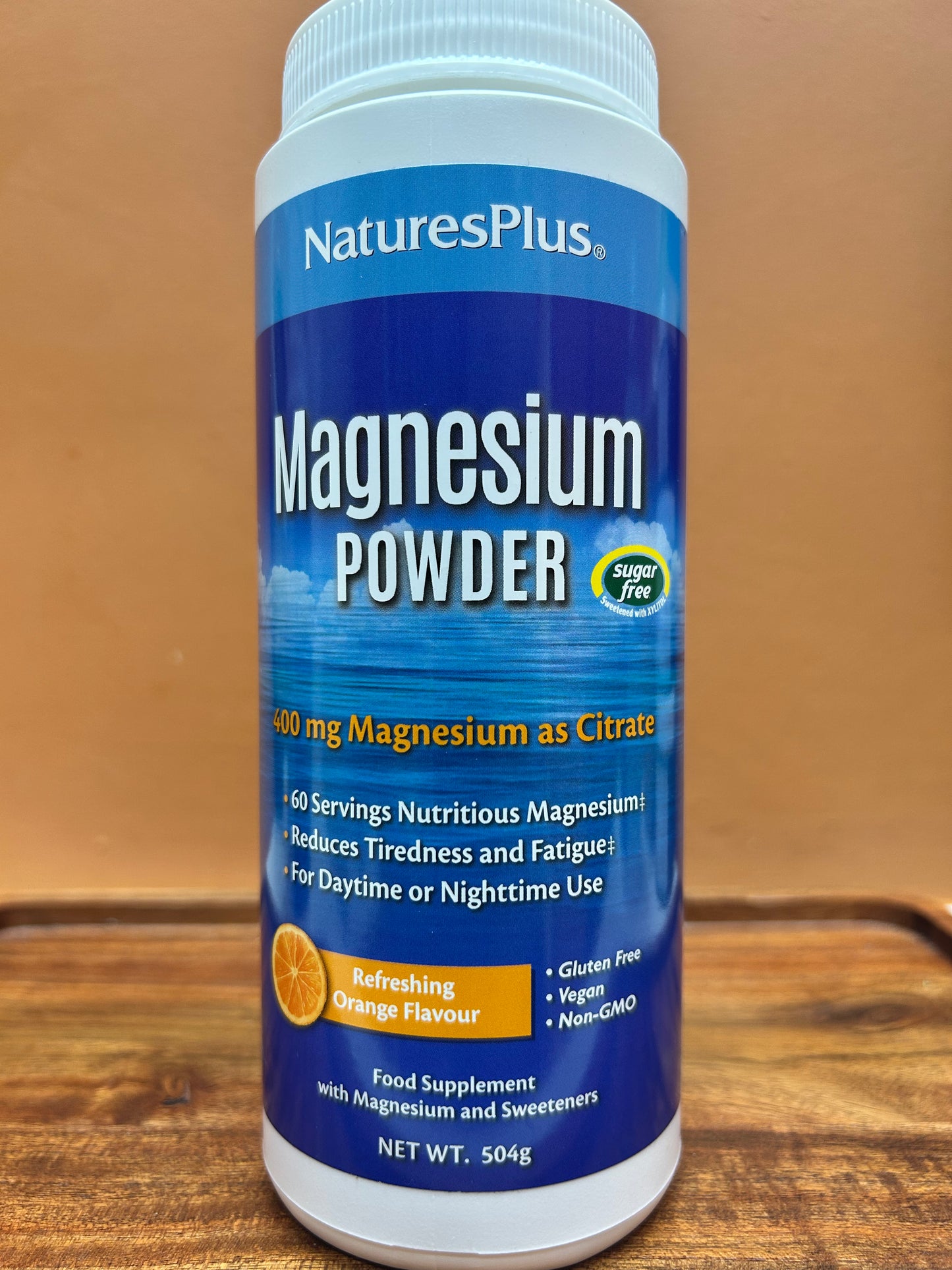 Natures Plus Magnesium Powder 400mg