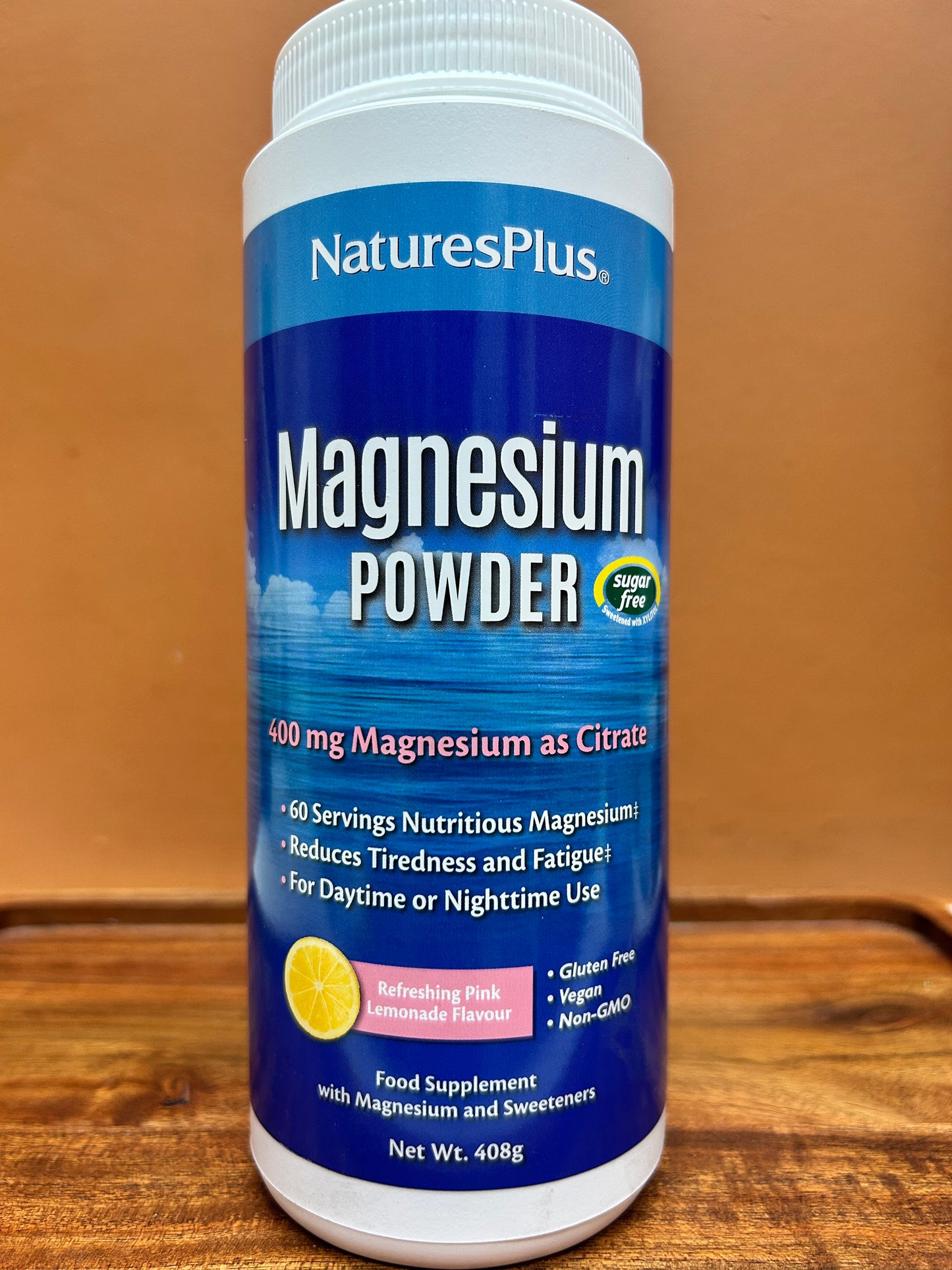 Natures Plus Magnesium Powder 400mg