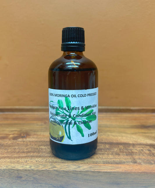 100% Cold pressed Moringa oil