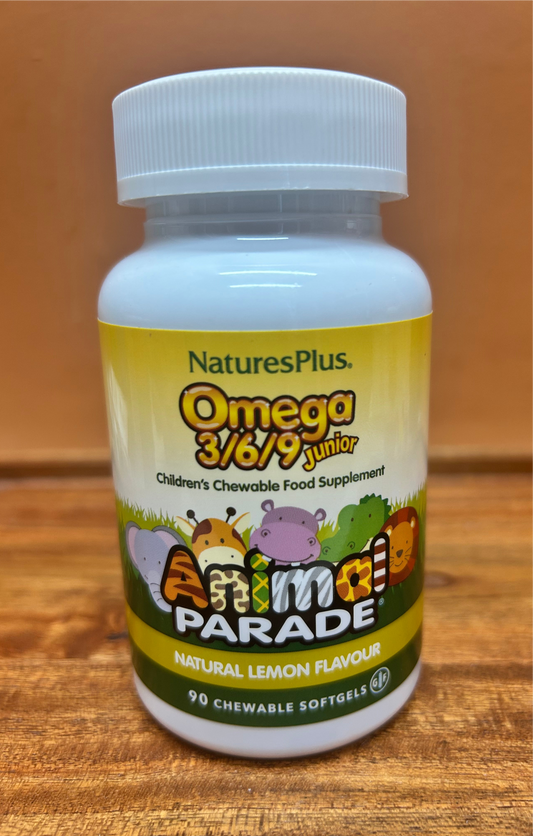 Natures Plus Omega 3/6/9 Junior Lemon Flavour