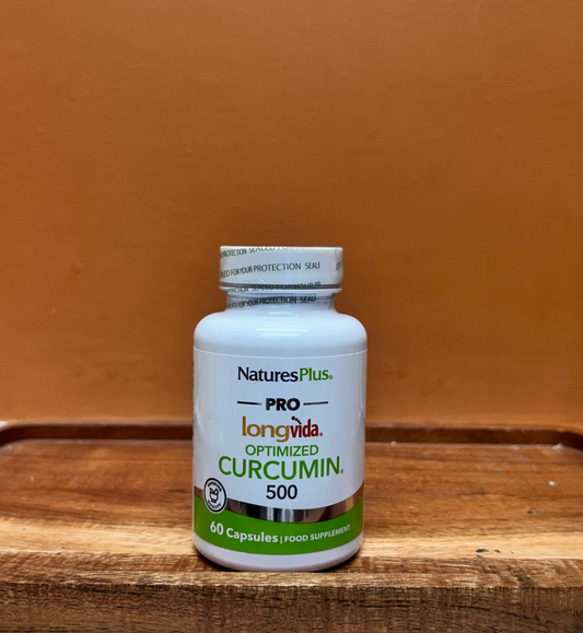 Natures Plus Pro Long Vida Optimized Curcumin 500