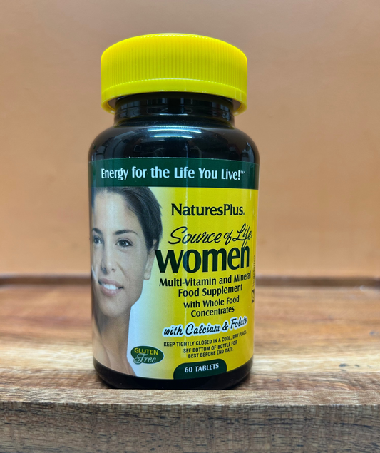 Natures Plus Source Of Life Women Multivitamin and Mineral Food Supplement