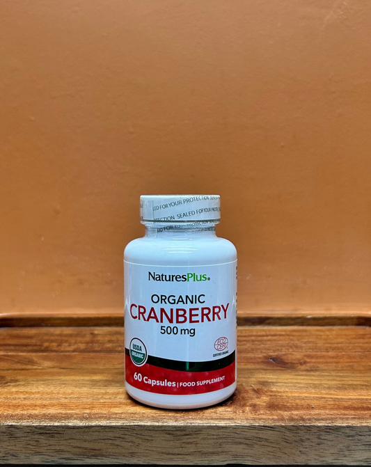 Natures Plus Organic Cranberry 500mg