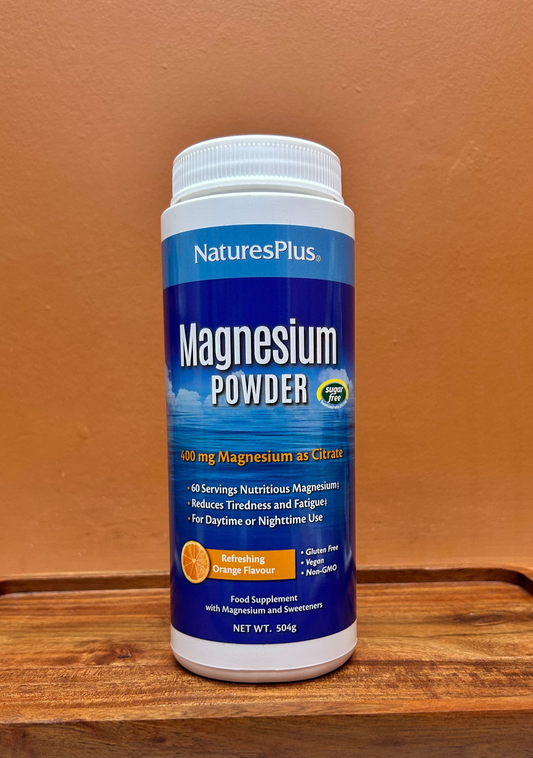 Natures Plus Magnesium Powder 400mg