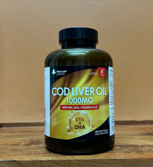 New Leaf Cod Liver Oil Soft gels