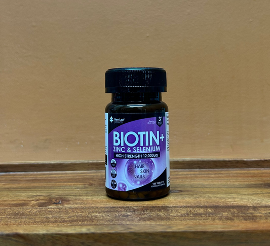 New Leaf Biotin Zinc & Selenium Tablets