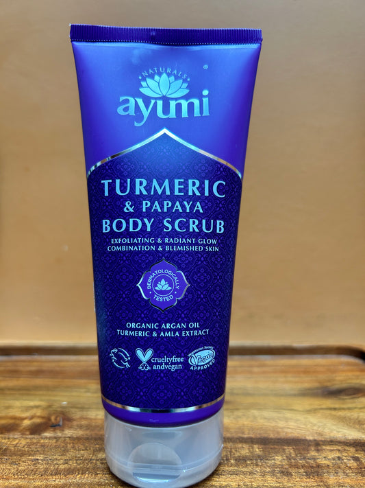 Ayumi Turmeric & Papaya Body Scrub
