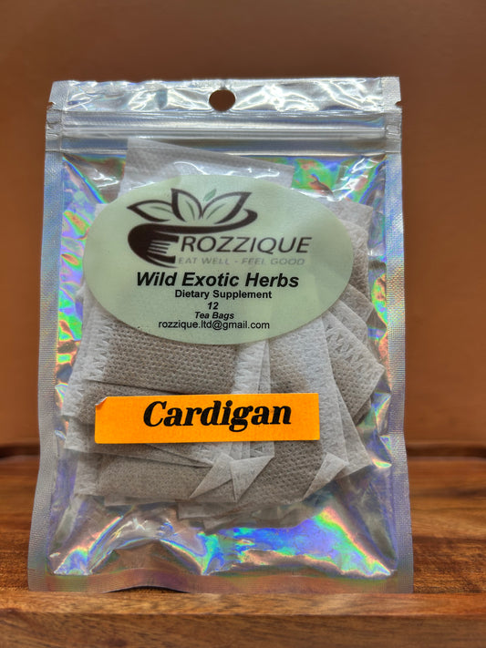 Rozzique Caridgan Wild Exotic Herbs