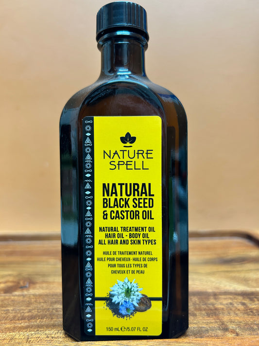 Nature Spell black seed & castor oil