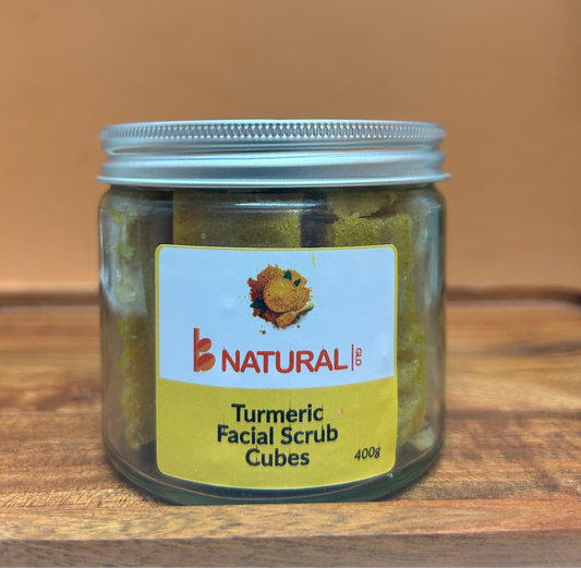 Natural Turmeric Facial Scrub Cubes