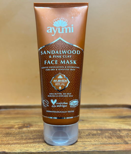 Ayumi Sandalwood & Pink Clay Face Mask